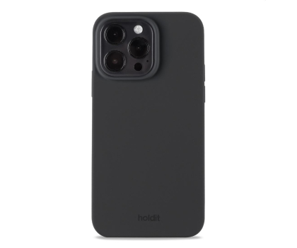 Etui do telefonów Holdit Silicone Case iPhone 14 Pro Max Black